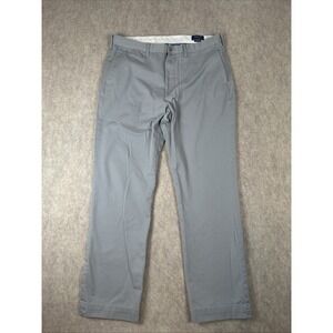 Polo Ralph Lauren 650 Straight Fit Chino Pants Men 36x32 Gray Casual Everyday